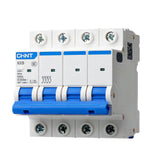 CHINT NXB-63 4P 3-Phase AC MCB Circuit Breaker 6kA – Reliable Miniature Circuit Breaker for Electrical Protection